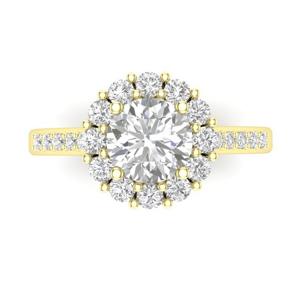 Lab Grown Engagement Ring
