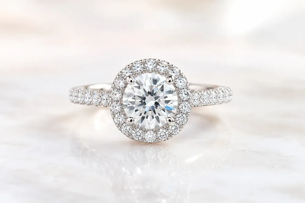 halo-engagement-ring-at-lisy-jewelers