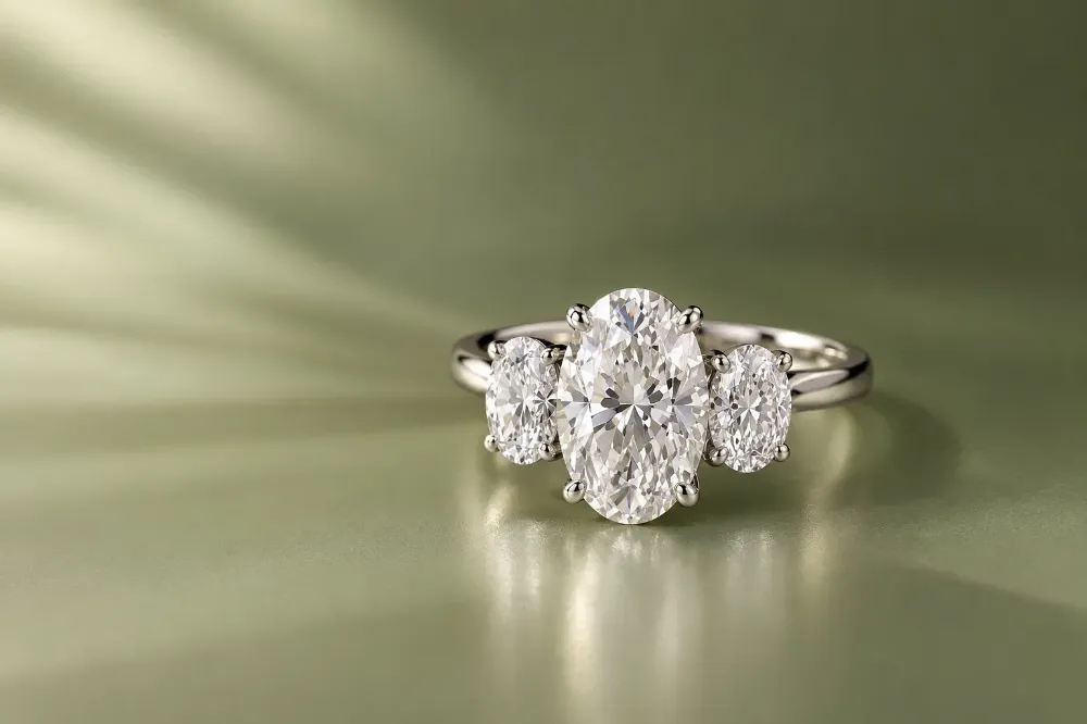 three-stone-engagement-ring-at-lisy-jewelers